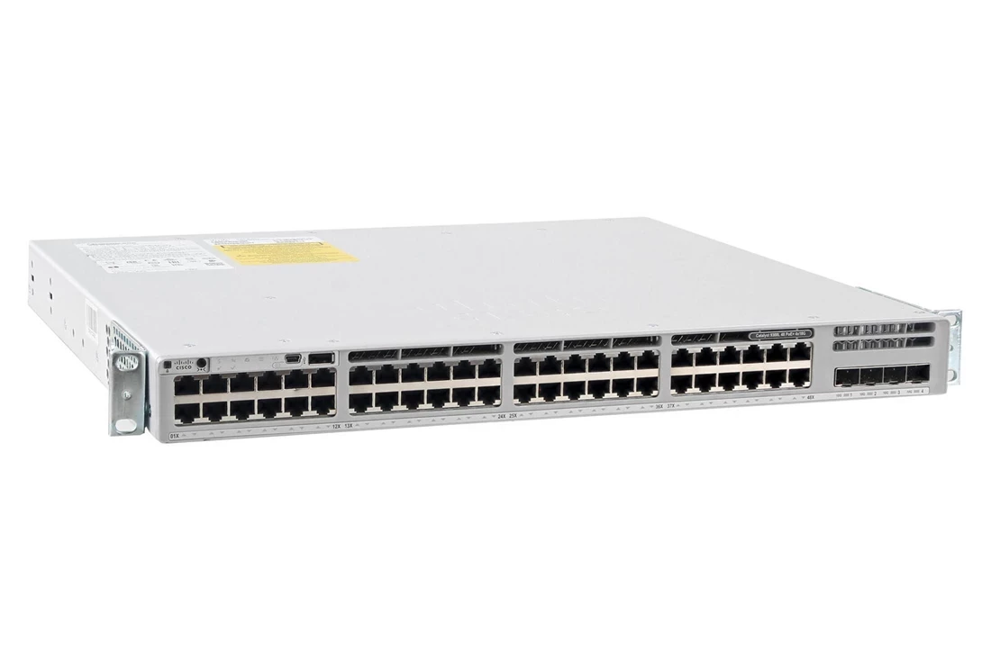 Cisco C9300L-48PF-4G-E Catalyst 9300L Managed L3 Switch - 48 PoE+ Ethernet Ports