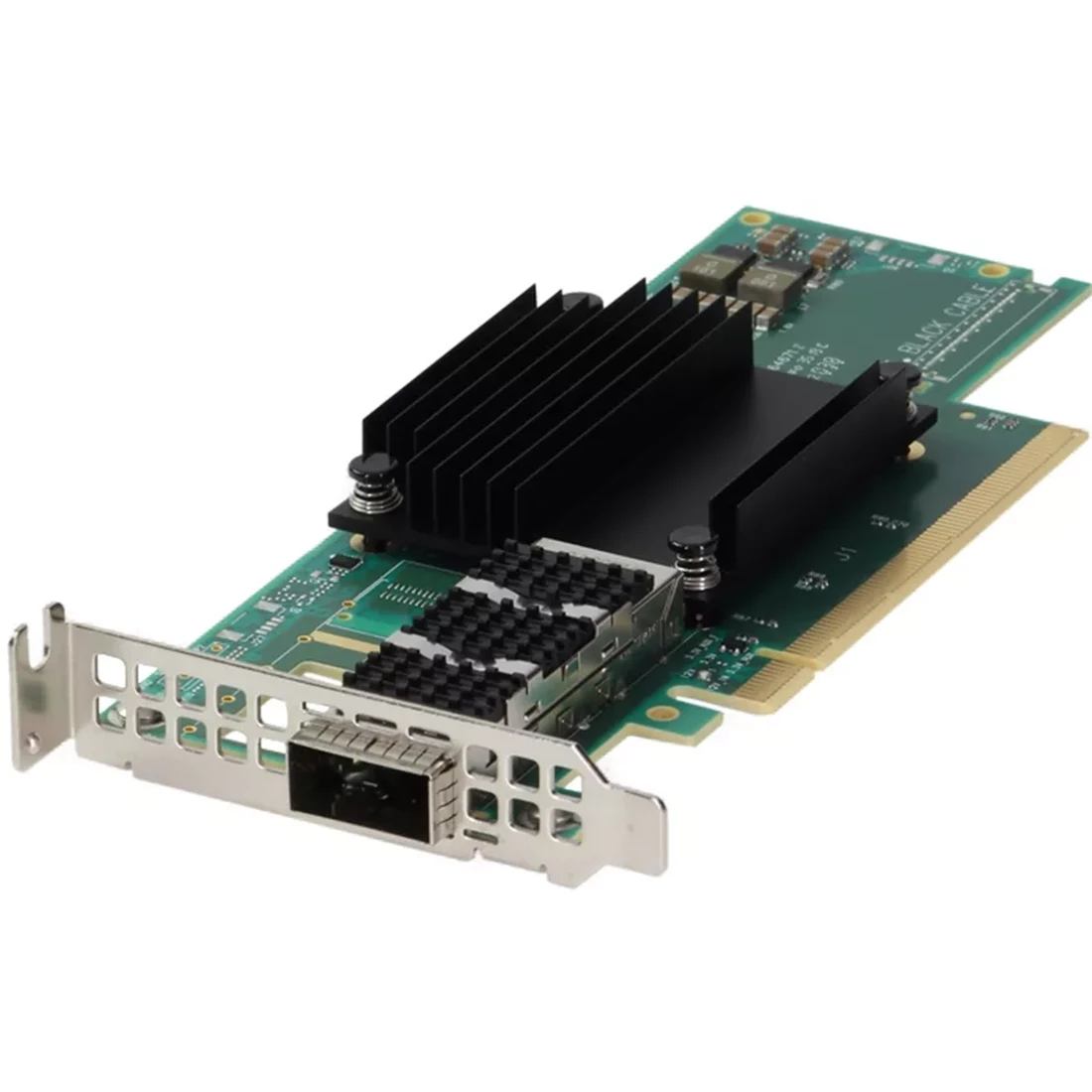 Dell 540-BCMX Mellanox ConnectX-6 Single Port HDR100 QSFP56 InfiniBand Adapter PCIe Low Profile 