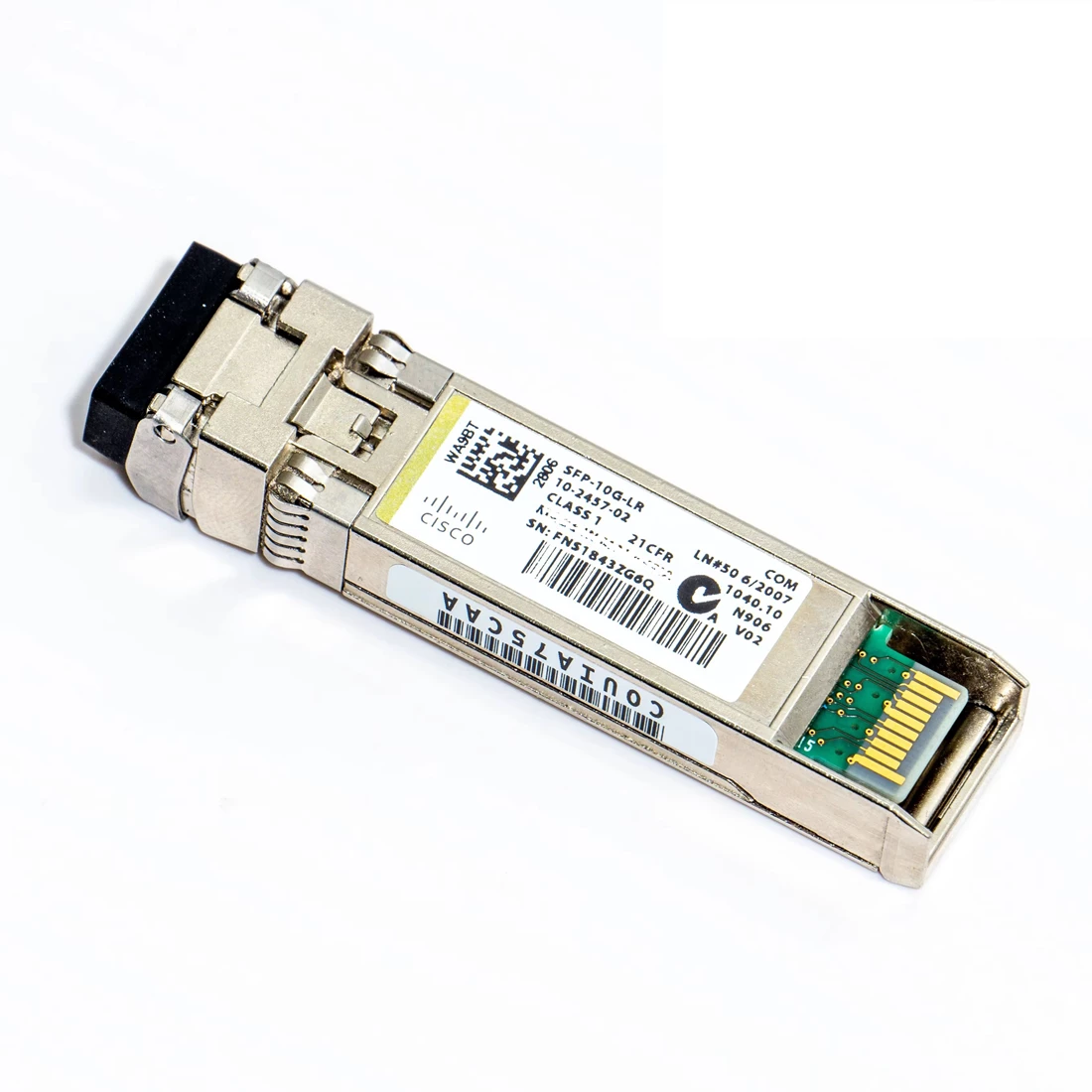 Cisco 10-2457-02 10GBase-LR SFP+ Transceiver Modules 10 Gbps