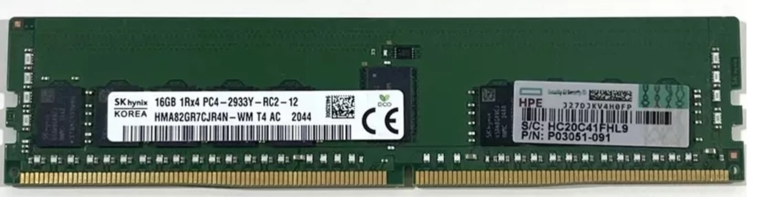 まろん✕4 Hynix HMA82GR7CJR4N-WM 16GB PC4-23400 DDR4-2933MHz 1Rx4 ECC