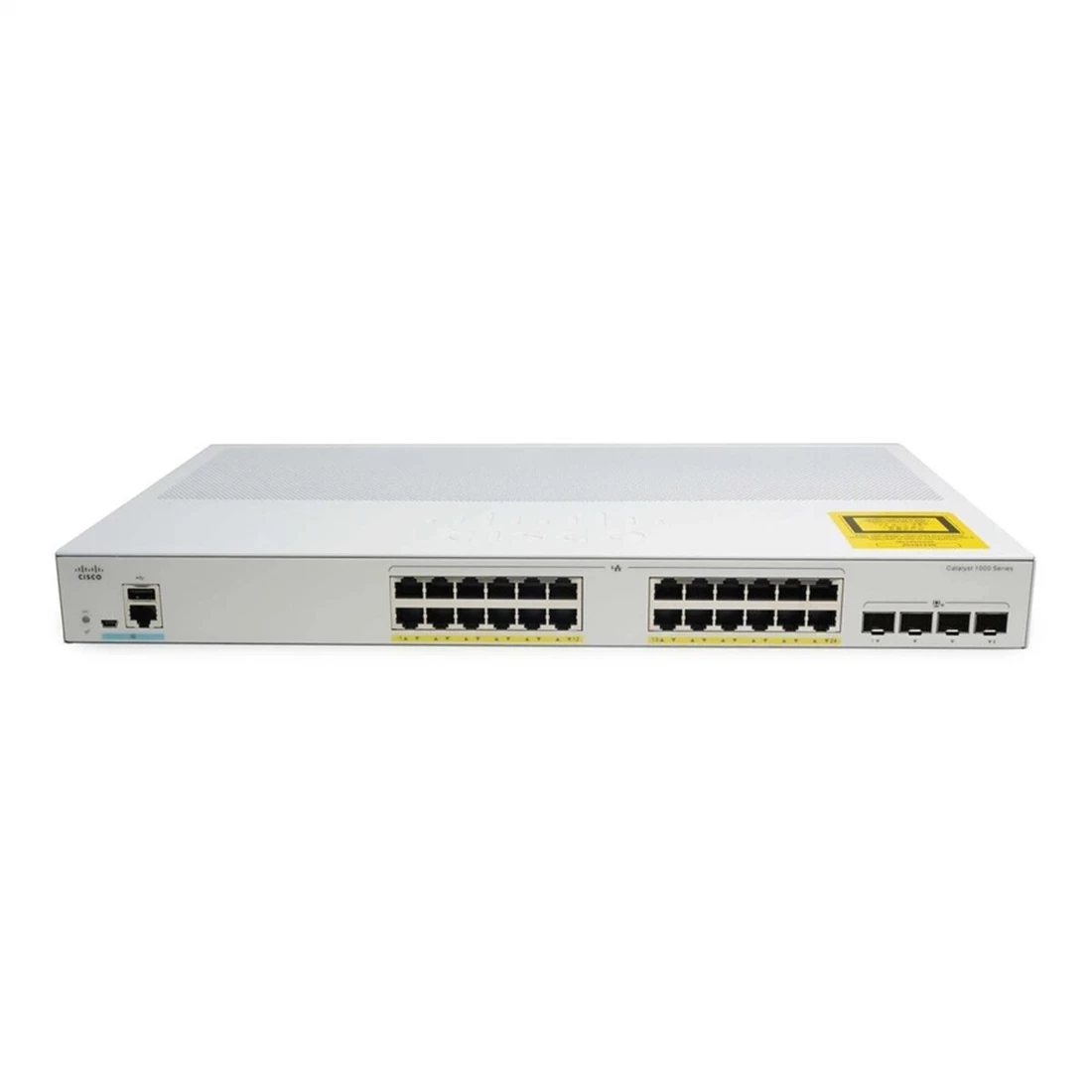 Cisco - C1000-24P-4X-L Catalyst C1000-24P Ethernet Switch - 24Ports Managed