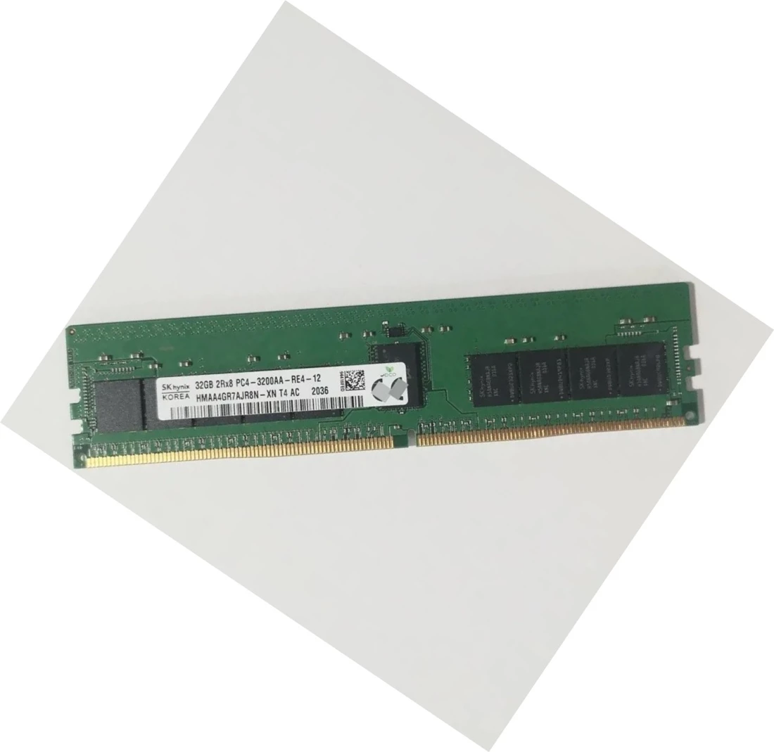 Hynix HMAA4GR7AJR8N-XN 32GB PC4-25600 DDR4 3200MT/s 2Rx8 ECC