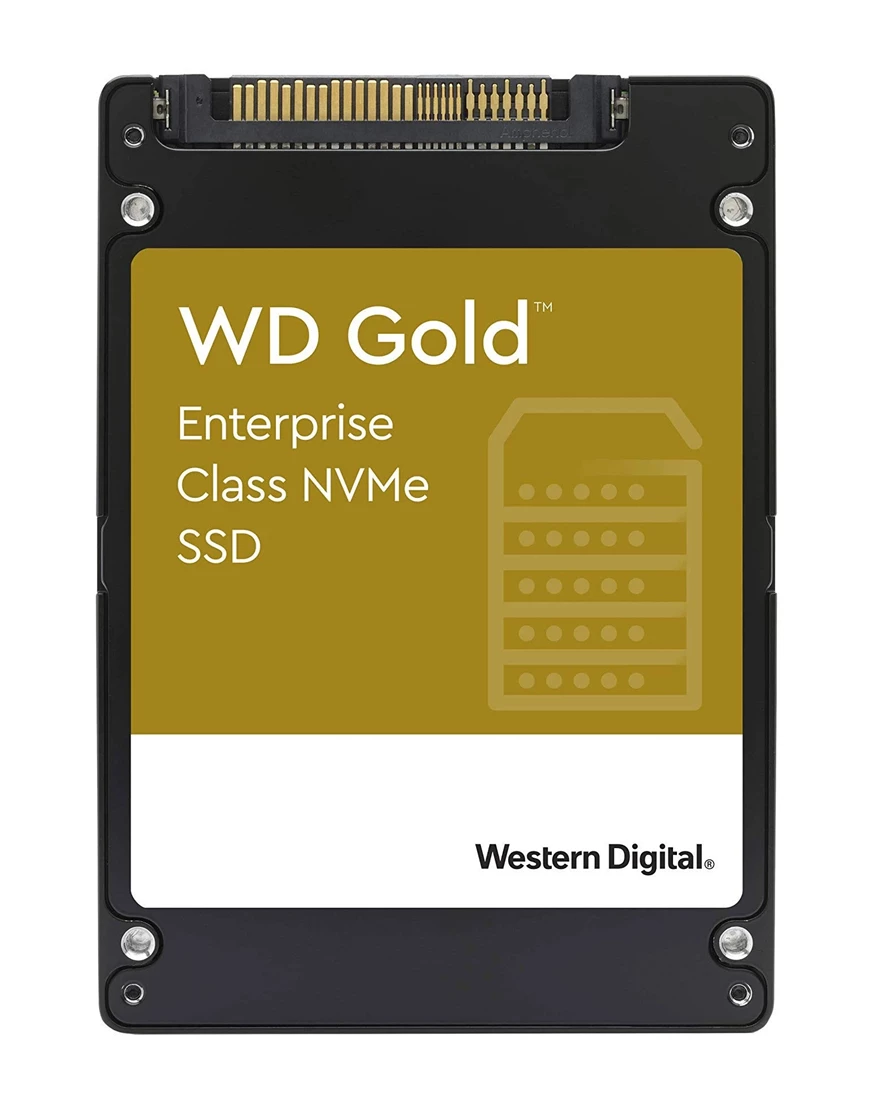 WD Gold WDS768T1D0D NVMe 7.68TB PCI-E 3.1 X4 U.2 7mm Enterprise SSD