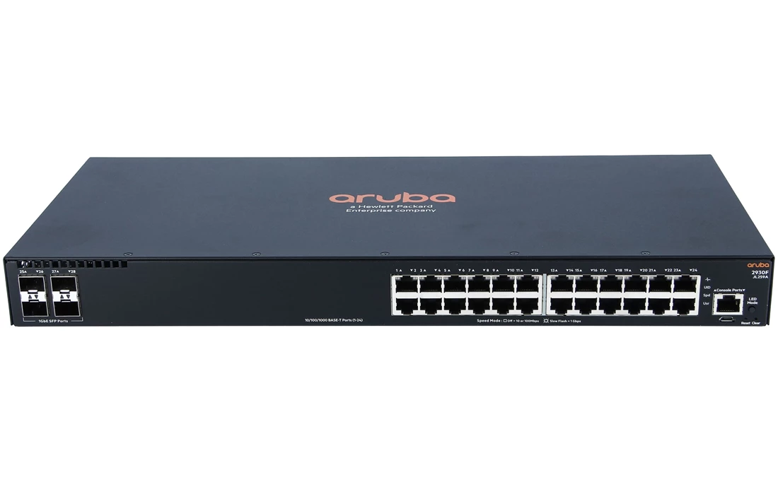 HPE JL259A Aruba 2930F 24G 4SFP Switch