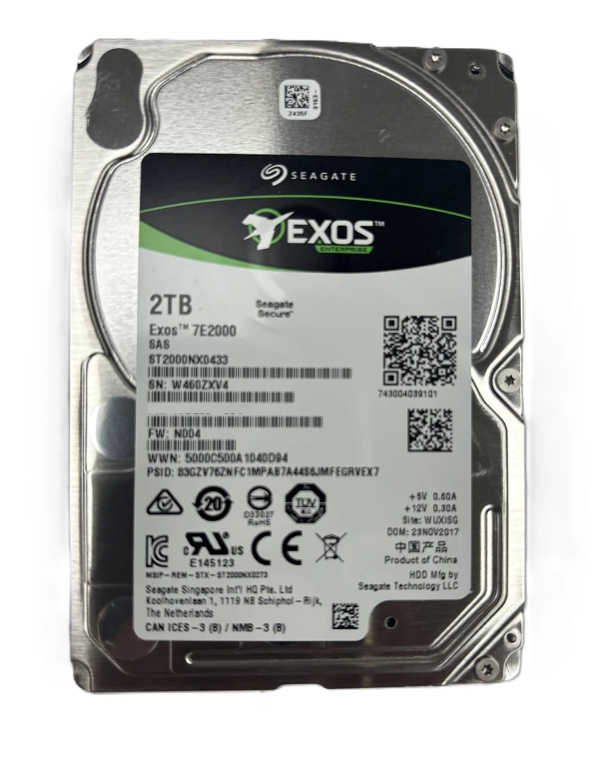 Seagate ST2000NX0433 Exos 7E2000 2TB 7.2K SAS 12Gb/s 2.5inch HDD Seagate ST2000NX0433 Exos 7E2000 2TB 7.2K SAS 12Gb/s 2.5inch HDD