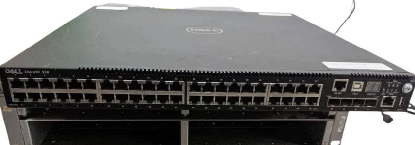 Dell WHR9N S55T-AC Force10 Networks 44 Port w/4 SFP and 2 expansion Module