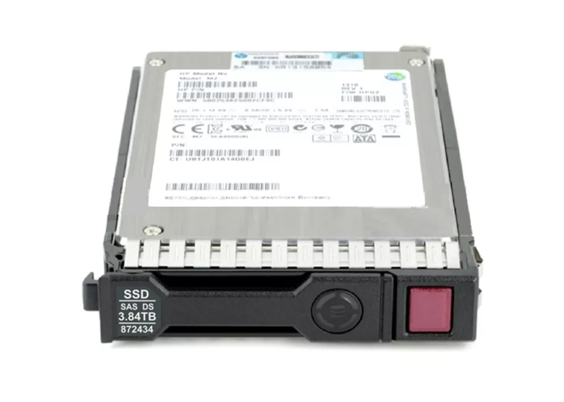 HPE 872394-B21 Read Intensive SSD 3.84 TB SAS 12Gb/s Refurbished