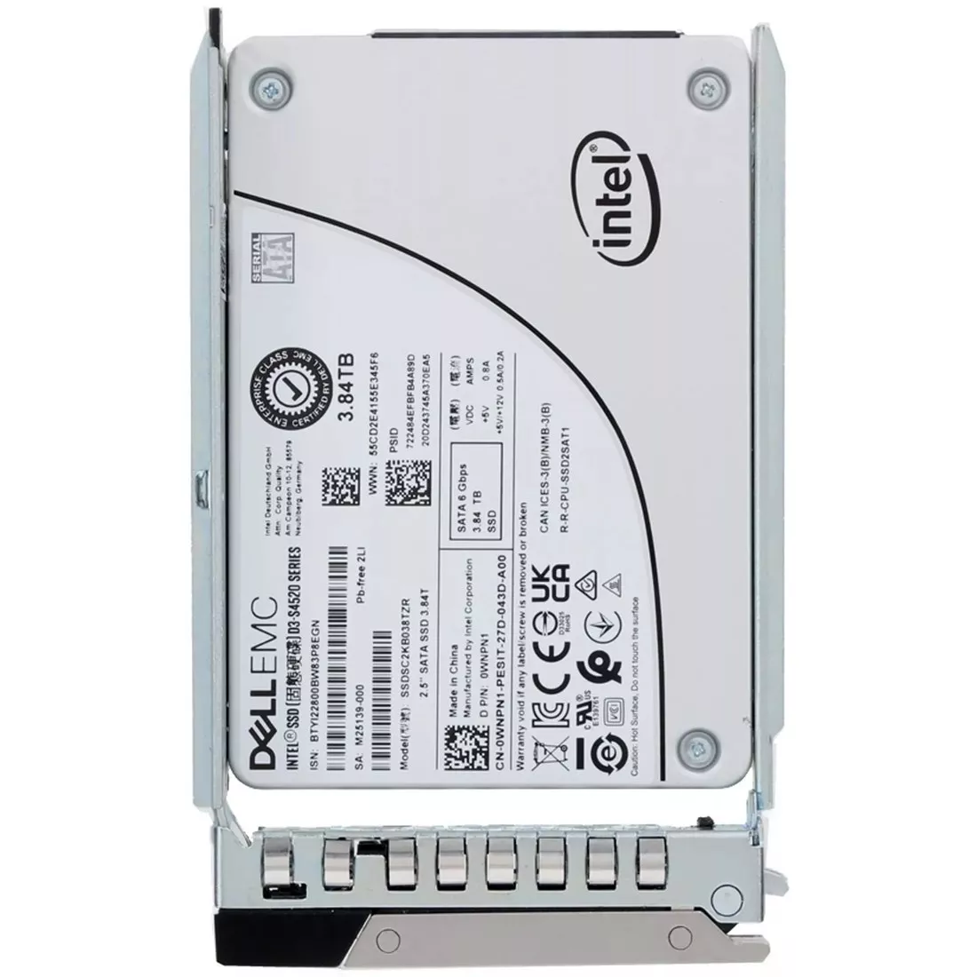 Dell WNPN1 SATA-6Gbps 2.5Inch Read Intensive 1DWPD Hot Plug SSD
