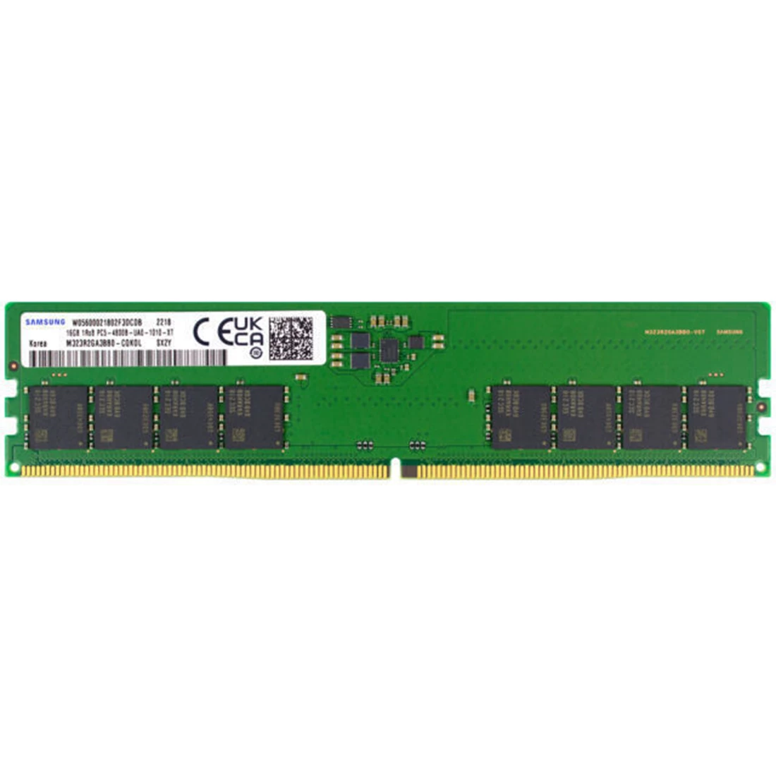 Samsung M323R2GA3BB0-CQK 16GB 1RX8 DDR5 4800Mbps PC5-38400 Memory New Samsung M323R2GA3BB0-CQK 16GB 1RX8 DDR5 4800Mbps PC5-38400 Memory New