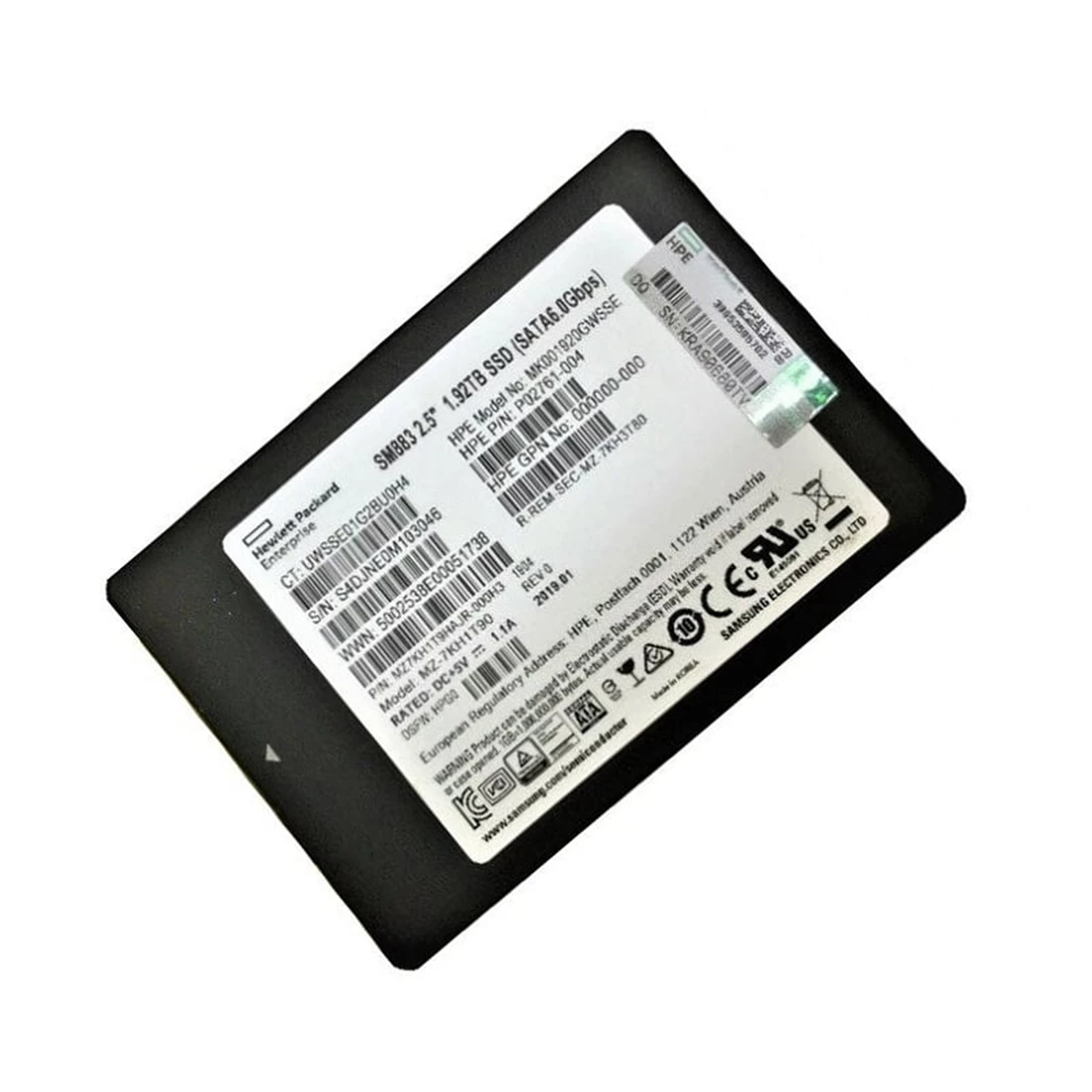 SAMSUNG MZ7LM960HMJP 00005 chaffing PM863A 960gb SATA