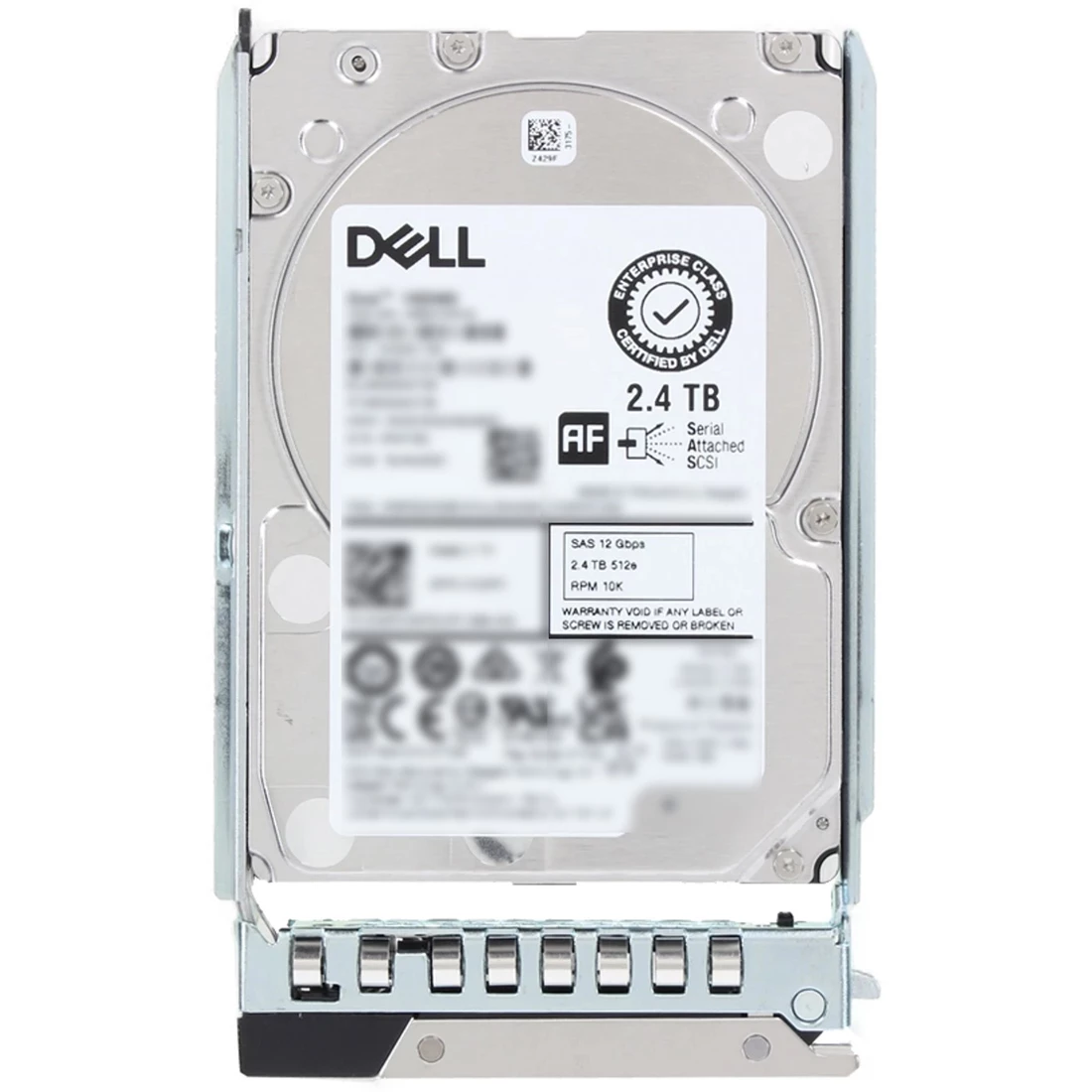 Dell 400-BJJJ 2.4TB 10K SAS 12Gbps 512e 256MB 2.5" Hot-Plug HDD with Tray