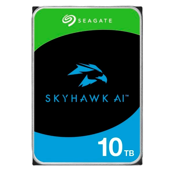 Seagate ST10000VE001 Skyhawk AI 10TB 7.2k SATA-6Gbps 512e 3.5inch HDD