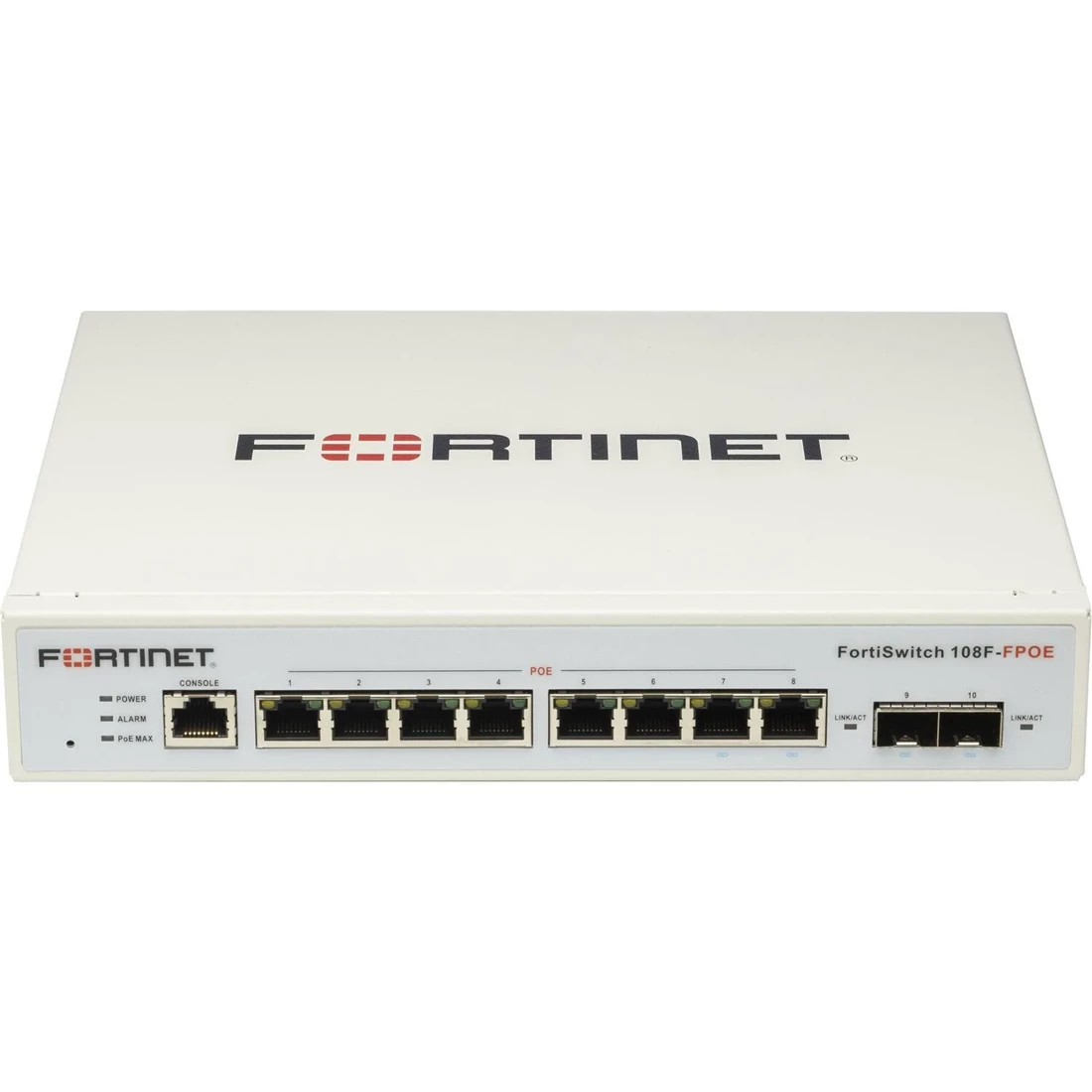Fortinet FS-108F-FPOE FortiSwitch 108F-FPOE - switch - 8 ports - managed - rack-mountable