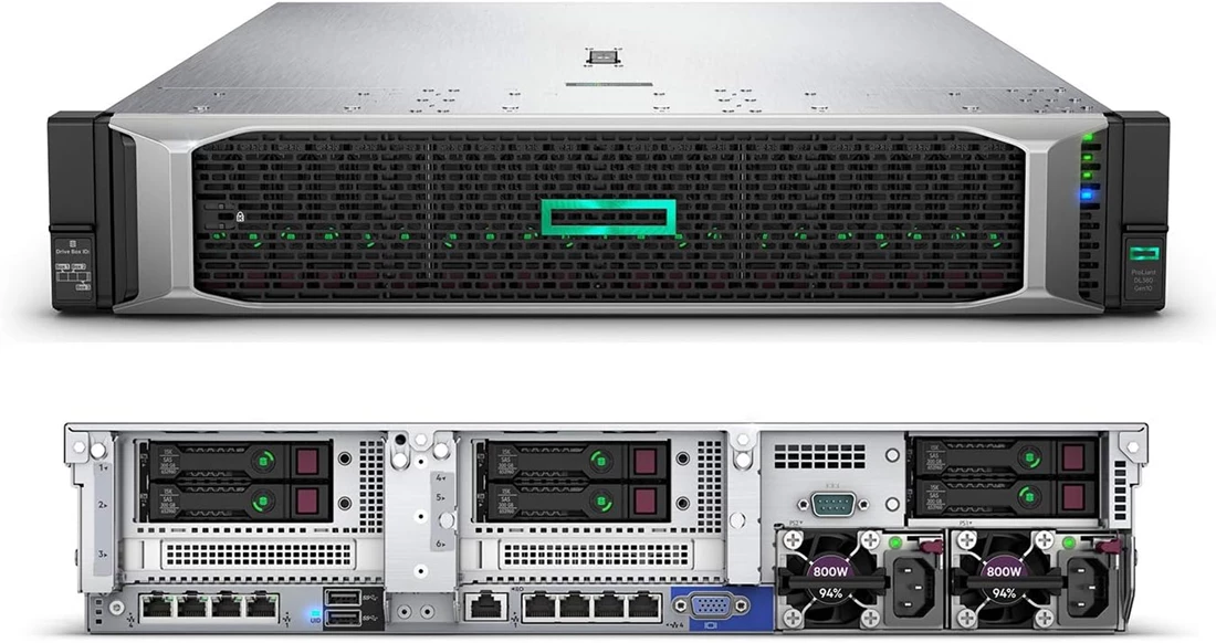 HPE 875764-S01 DL380 Gen10 6148 2P 64G-2R P408i-a 8SFF 2x800W PS Server/S-Buy