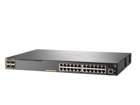 HPE Aruba JL261A 2930F 24G PoE+ 4SFP Switch 