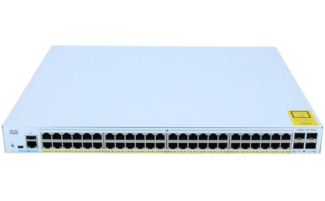 Cisco C1000FE-48P-4G-L Catalyst 1000 48-Ports PoE+ Fe Switch f/s