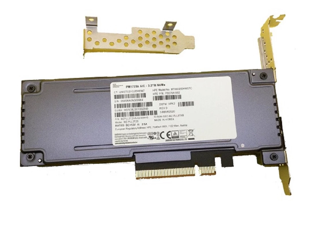 Samsung PM1725b MZ-PLL3T2B Mixed Use SSD 3.2 TB Pci Express x8 (NVMe) HPE OEM Refurbished