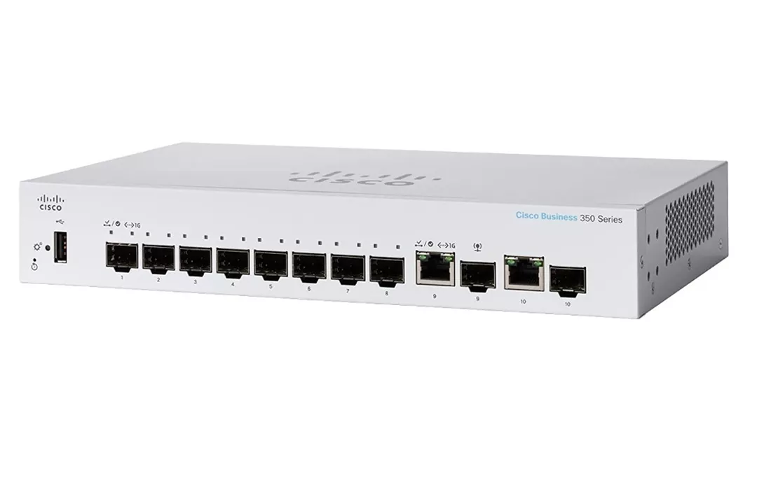 Cisco Business CBS350-8S-E-2G Ethernet Switch