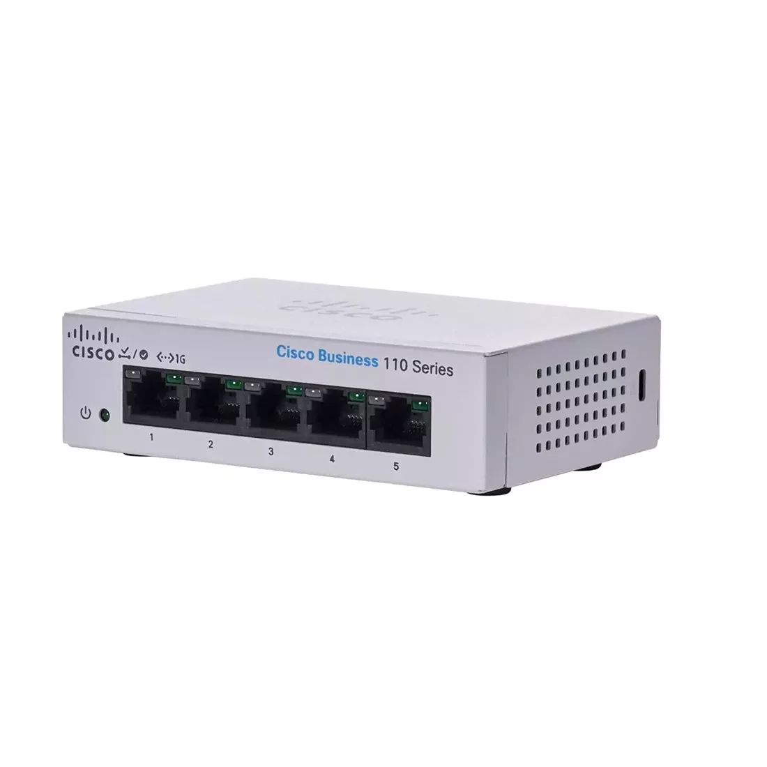 Cisco CBS110-5T-D Business 110 Series 110-5T-D 5-Ports Unmanaged Switch