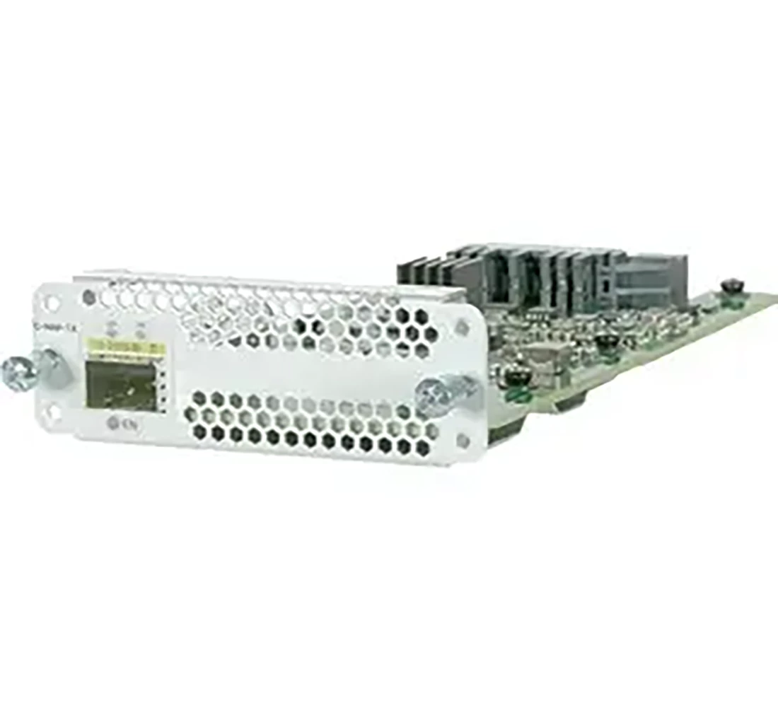 Adapter Two Module One Port Cisco C-NIM-1X NIM Module 1-port 10G SFP/SFP+ with MACSec