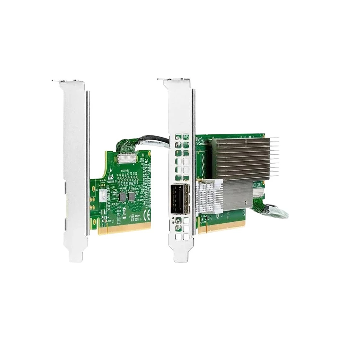 HPE P06154-H21 MCX653105A-HDAT InfiniBand HDR/Ethernet 200GB 1-Port QSFP56 PCIe3 x16 Adapter