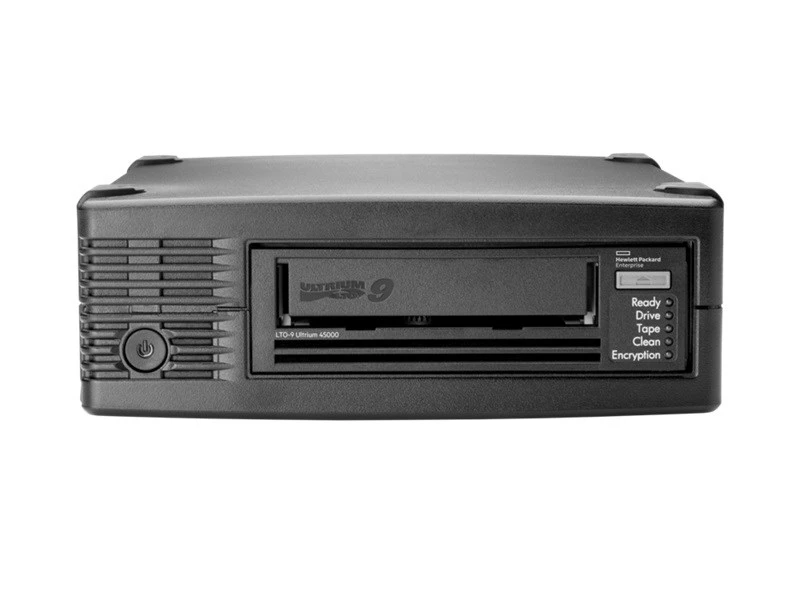 HPE BC042A 18TB/45TB StoreEver LTO-9 Ultrium 45000 SAS External Tape Drive F/S