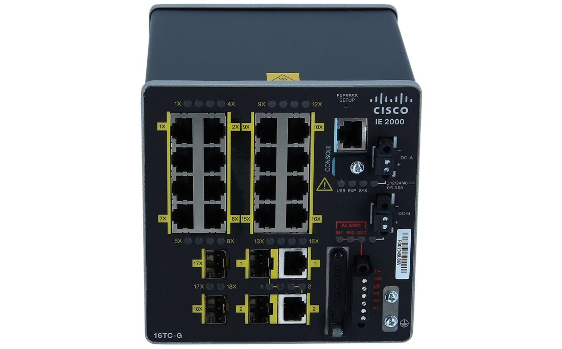 CISCO IE-2000-16TC-G-L Industrial Ethernet Switch