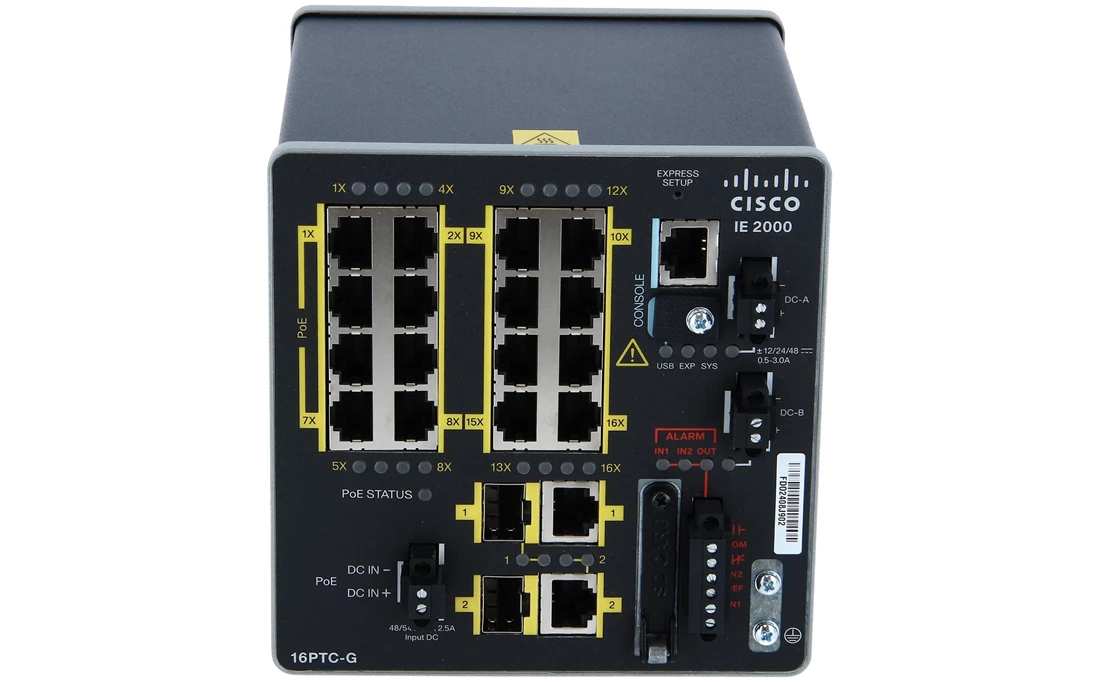 Cisco IE-2000-16PTC-G-NX Ethernet Switch