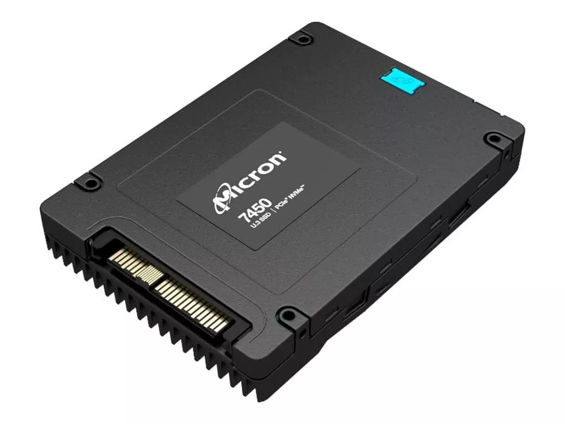 Micron 7450 Pro MTFDKCC15T3TFR-1BC15ABYY 15.3TB U.3 15mm 2.5-Inch PCIe 4.0 (NVMe) SSD