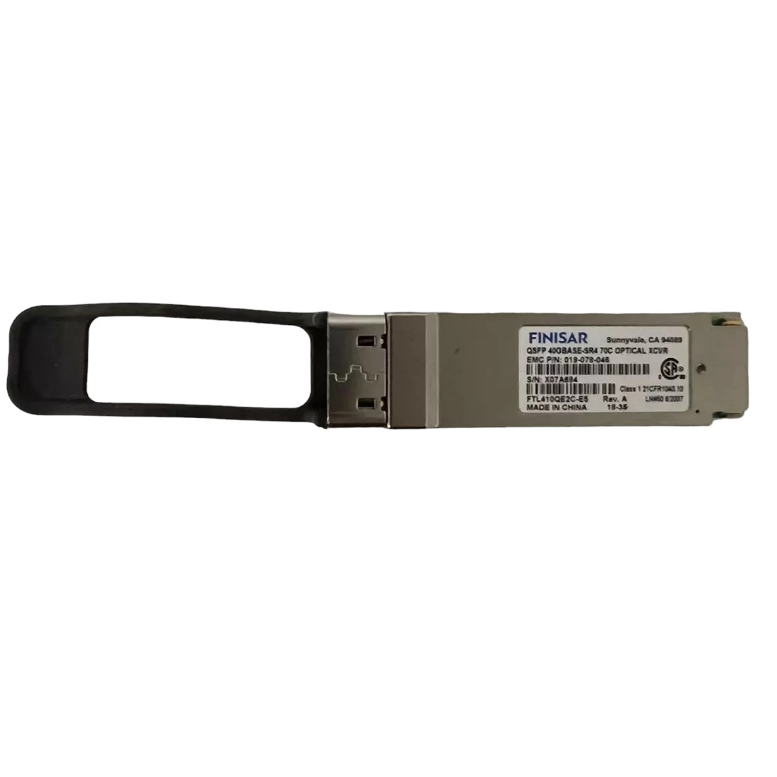 EMC FTL410QE2C-E5 QSFP 40GBASE-SR4 Optical Transceiver