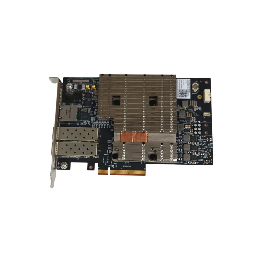 Dell G0DX0 NVIDIA BlueField-2 DPU 8 Cores 500MHz/2500MHz 32GB DDR4 Dual SFP56 25GBPS PCI-E 4.0 x8 FHHL