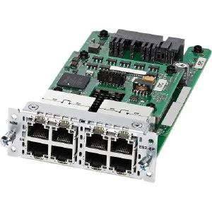Cisco NIM-ES2-8-P 8-Port Gigabit Ethernet Switch NIM With PoE Support Ref