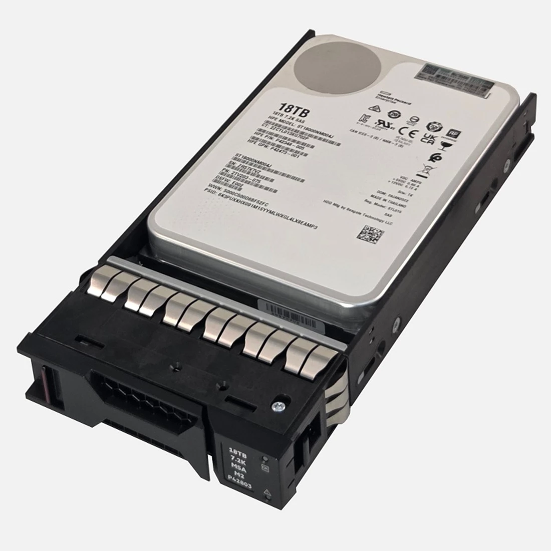 HPE P42348-005 Msa 18Tb 7.2k SAS 12g Lff Midline Hdd