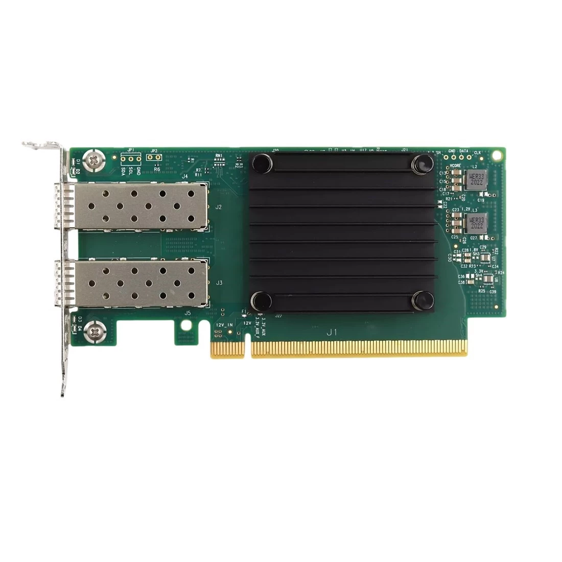 DELL 540-BDIG Mellanox ConnectX-5 Dual Port 25GbE SFP28 PCIe Adapter with Low Profile Bracket