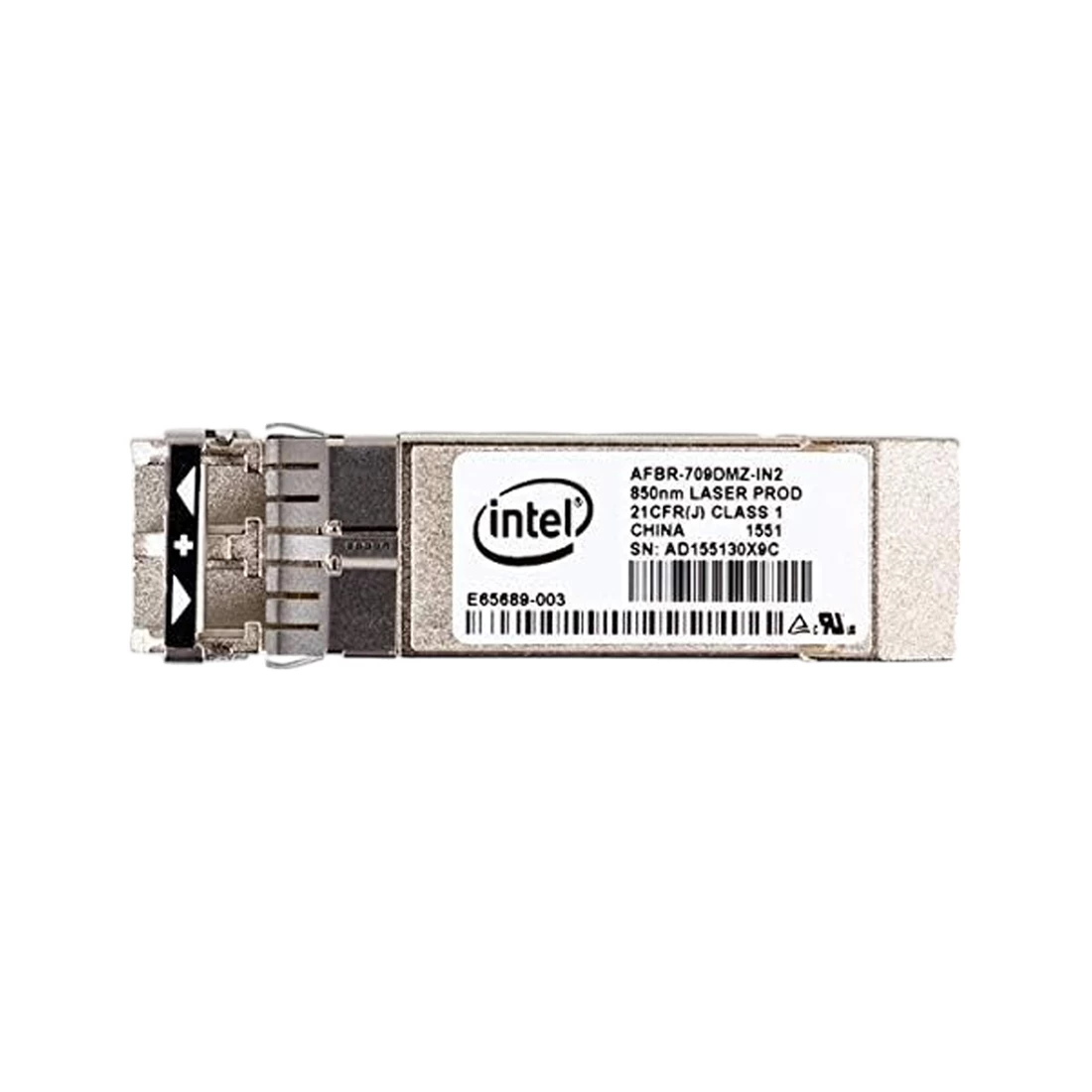 Intel AFBR-709DMZ-IN2 SFP+ Transceiver Module 1000BASE-SX, 10GBASE-SR Plug-in Module Ref