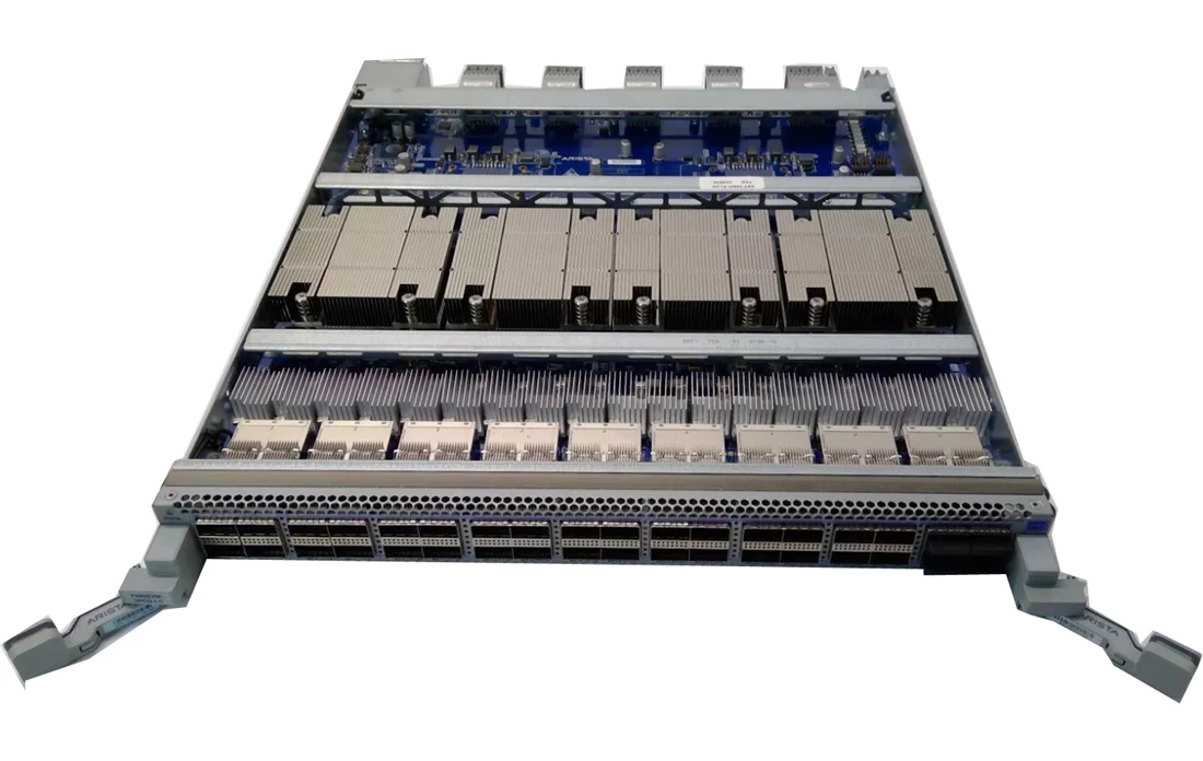 Arista DCS-7500R2M-36CQ-LC 7500R2 Series 36 port 100GbE QSFP100 with MACSec wirespeed line card