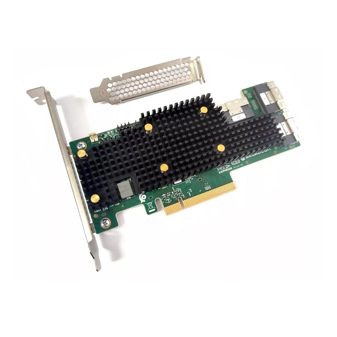 Broadcom 05-50111-01 eHBA 9600-24I Tri-Mode PCIe 4.0 Storage Adapter