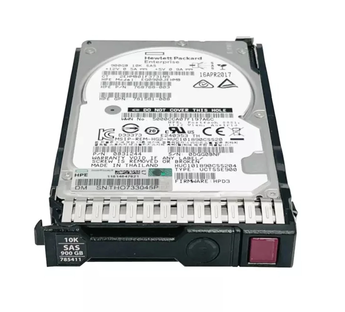 HP EG0900JETKB 900GB 12G 10k 2.5Inch SAS Sc Ent Hdd Ref