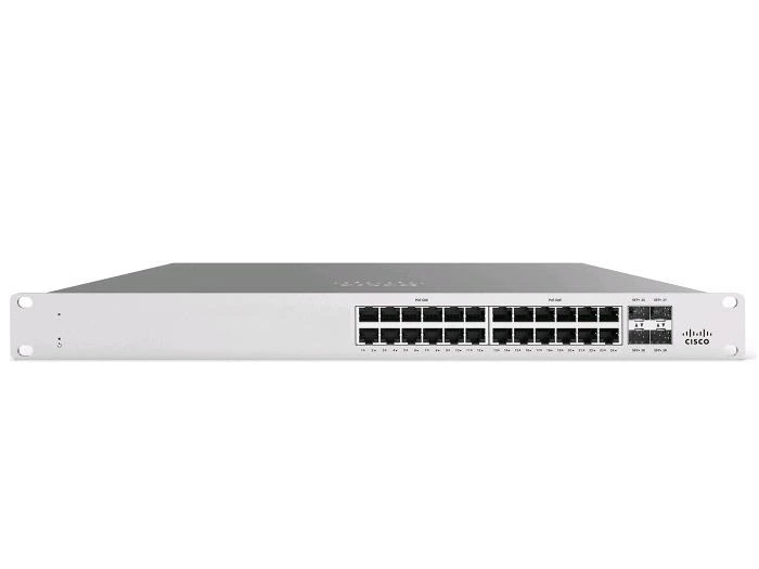 Cisco MS125-24P-HW Meraki Cloud Managed MS125-24P 24 Ports - Managed Switch New