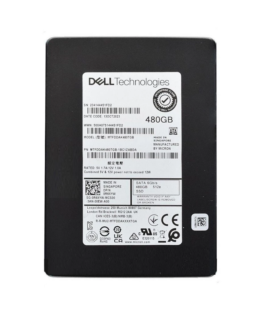 ②-WA434 Micron SATA 480GB 2.5 SSD 1点 SSD Micron 5400 MAX 3.84TB SATA 2.5
