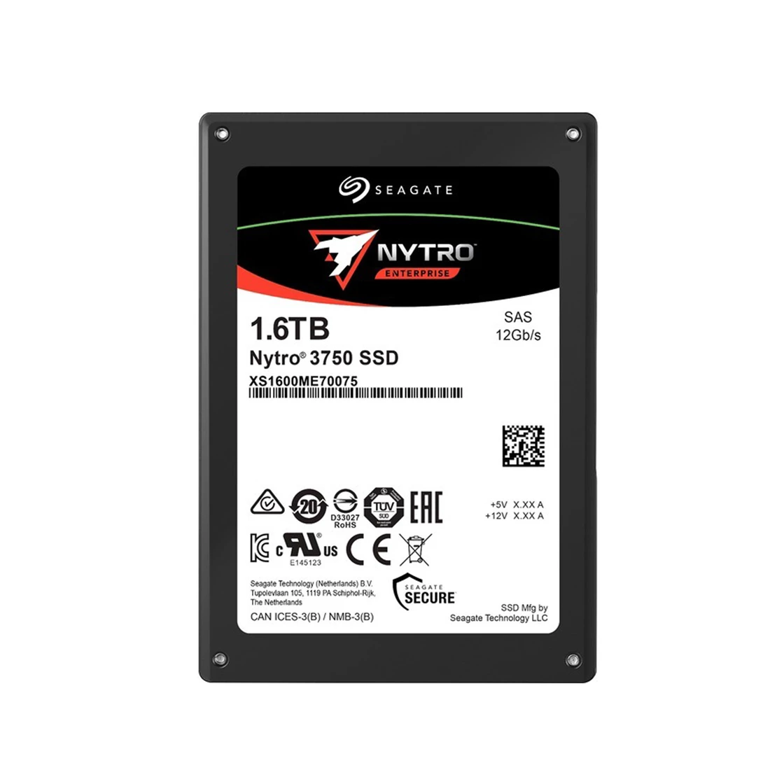Seagate XS1600ME70075 Nytro 3750 1.6TB Write Intensive SAS SSD