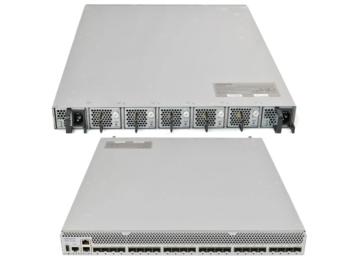 Arista DCS-7124S-F Switch Front-To-Rear Airflow