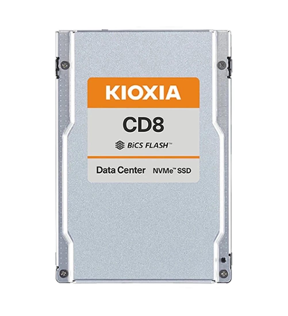 Kioxia KCD8DRUG15T3 15.36TB Read Intensive PCI-E 4.0 X4 (NVMe) SED 2.5Inch SSD