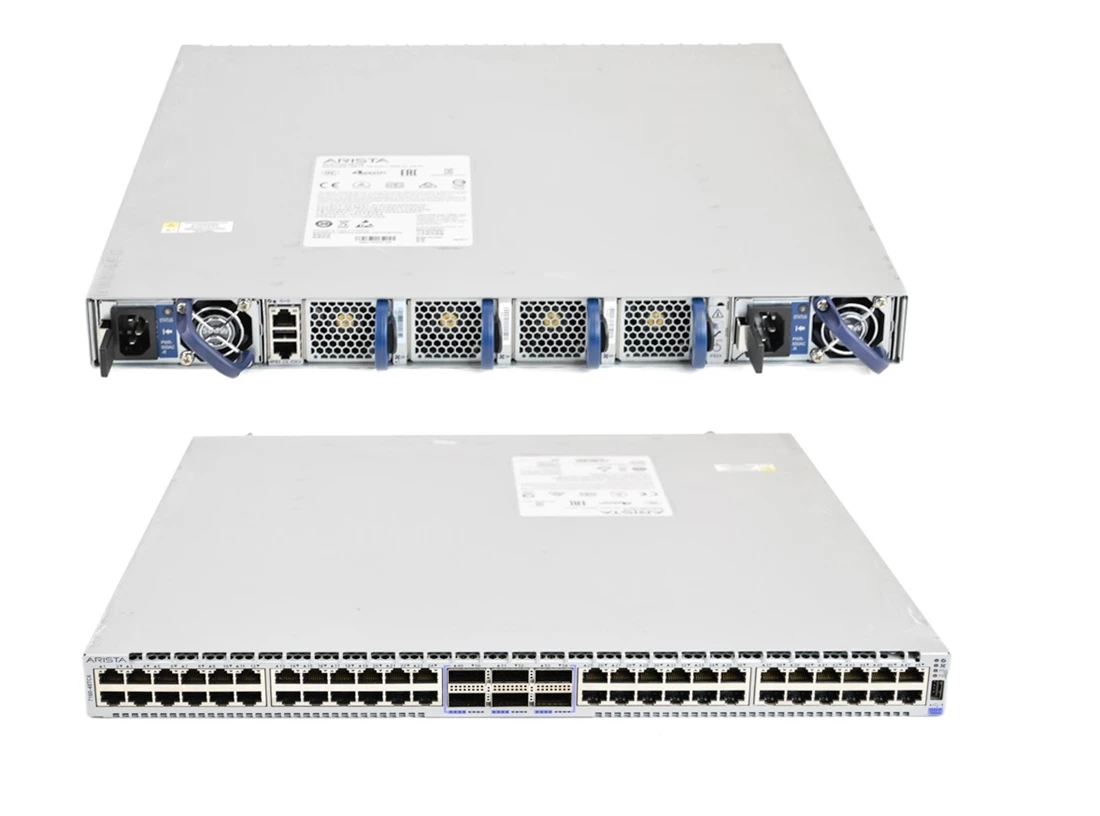 Arista DCS-7160-48TC6-R 48x 10GbE RJ45 6x 100GbE QSFP Switch R-F Air