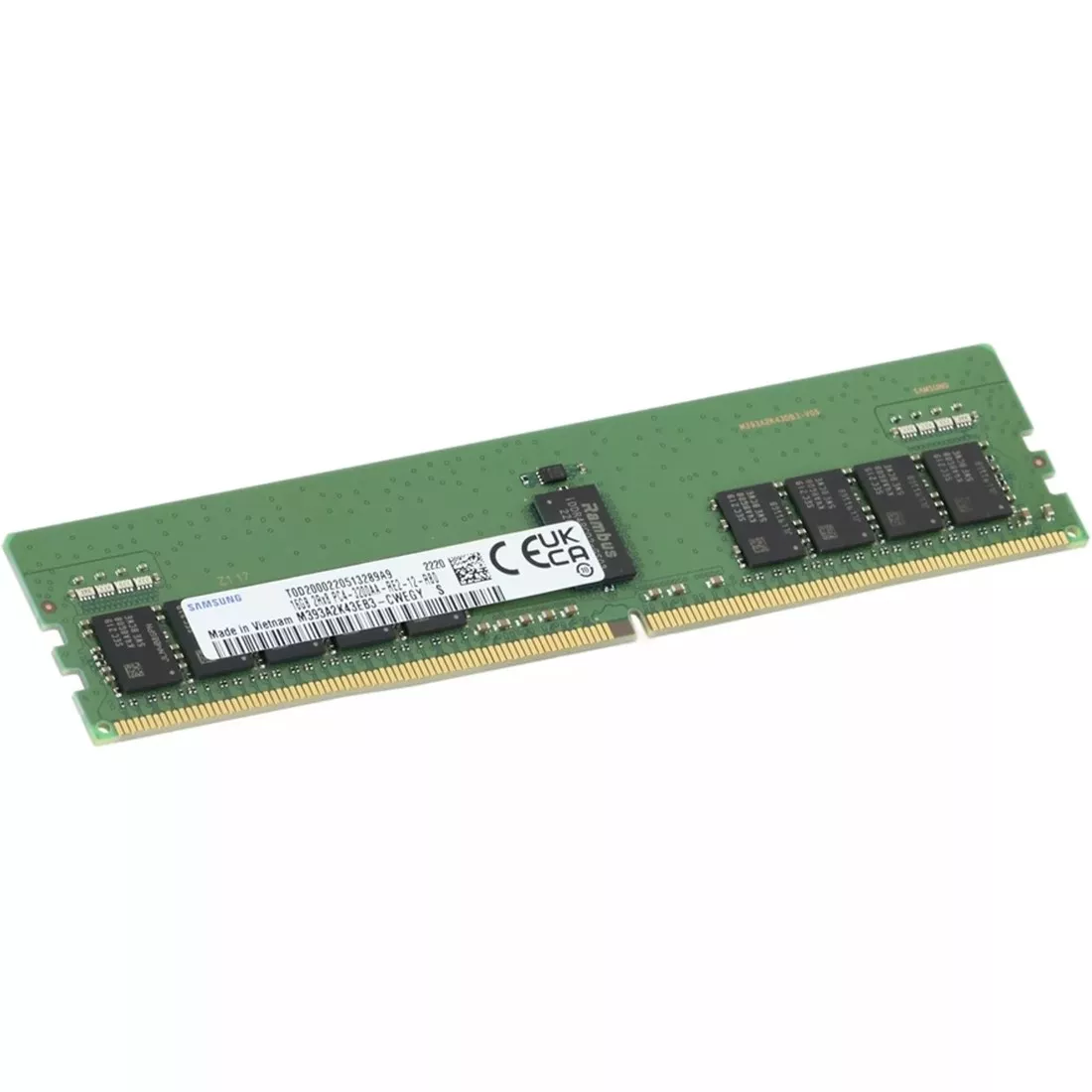 Samsung M393A2K43EB3-CWE 16GB PC4-25600 DDR4-3200Mbps 2RX8 ECC Samsung M393A2K43EB3-CWE 16GB PC4-25600 DDR4-3200Mbps 2RX8 ECC