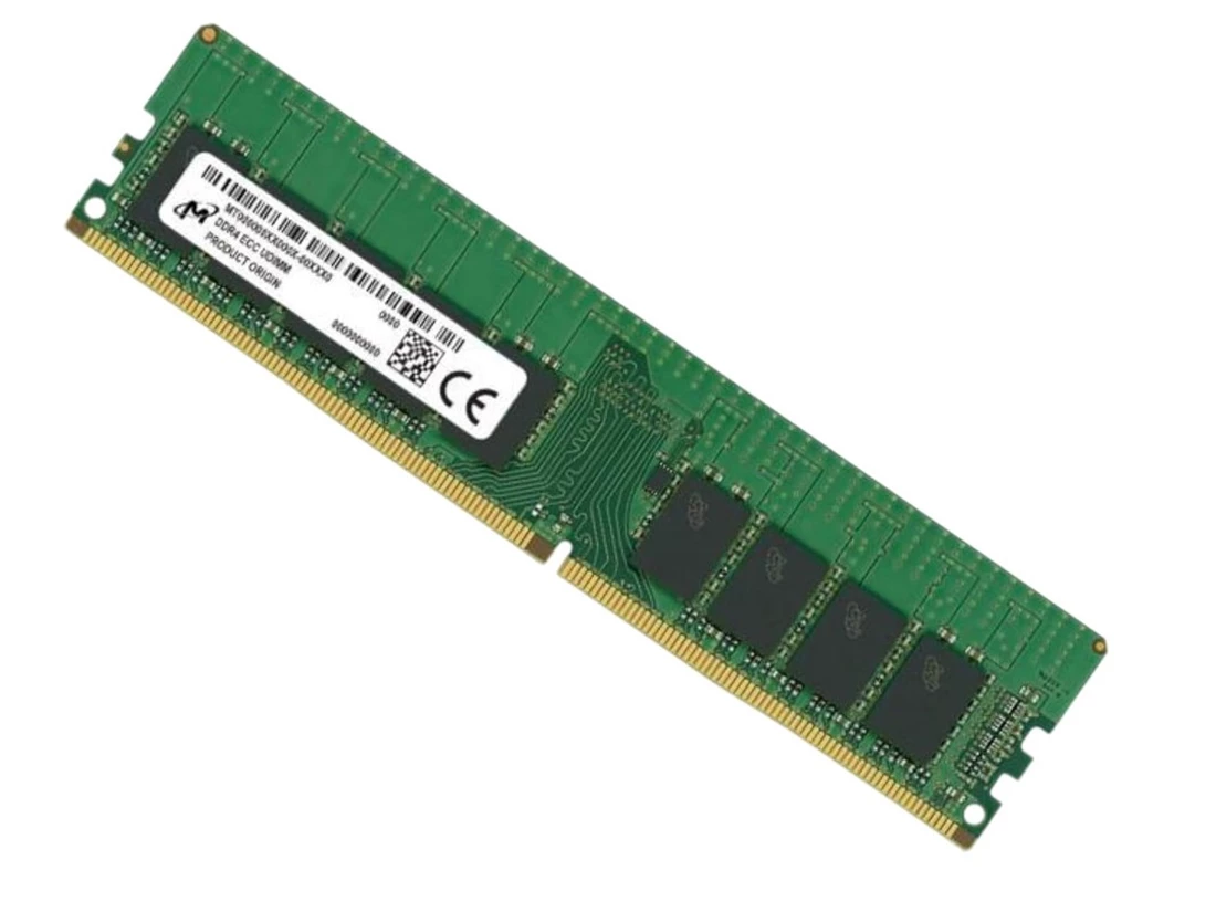 Micron MTA18ASF4G72AZ-3G2F1 32GB DDR4 ECC Unbuffered DIMM Micron MTA18ASF4G72AZ-3G2F1 32GB DDR4 ECC Unbuffered DIMM
