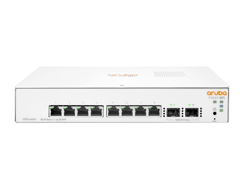 HPE JL680A#ABA Aruba Instant On 1930 8G 2SFP Managed L3 Switch