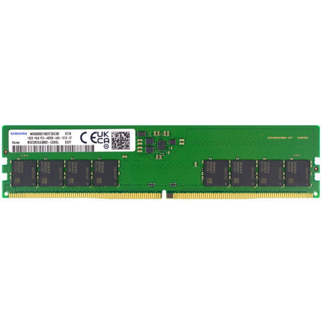 Samsung M323R2GA3BB0-CQK0L 16GB 1RX8 DDR5 4800Mbps PC5-38400 Samsung M323R2GA3BB0-CQK0L 16GB 1RX8 DDR5 4800Mbps PC5-38400