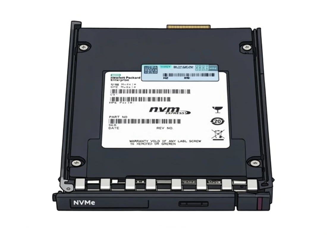 HPE P57807-B21 15.36TB Read Intensive NVMe PCI Express 5.0 SSD