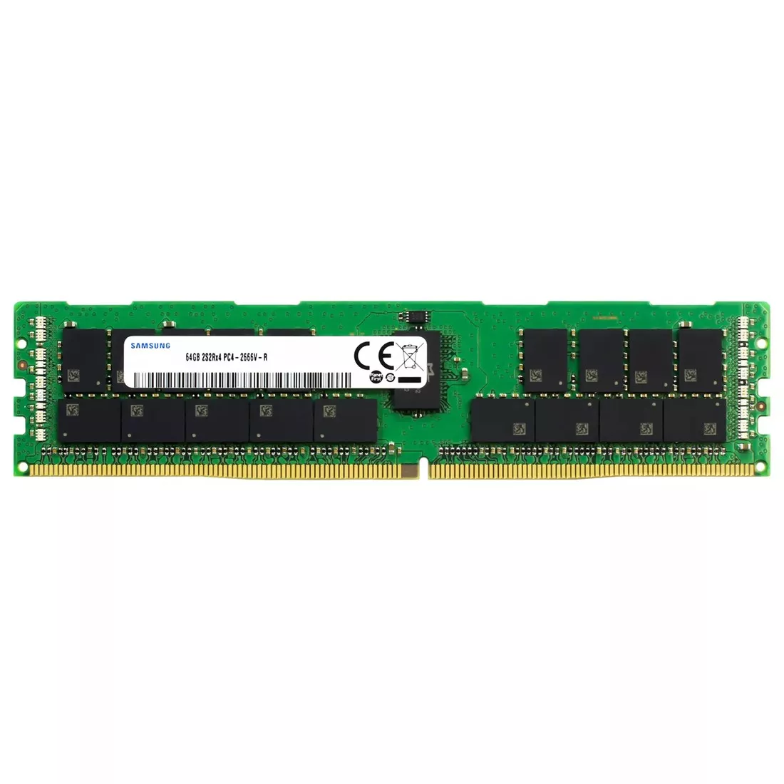 Samsung M393A8K40B22-CWD 64GB PC4-21300 DDR4-2666MT/s 4RX4 ECC Memory 
